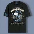 Snoopy Put On The Armor Of God Roman Warrior Shirt Design