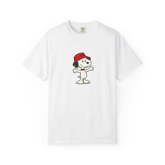 Snoopy Red Hat Graphic T-Shirt
