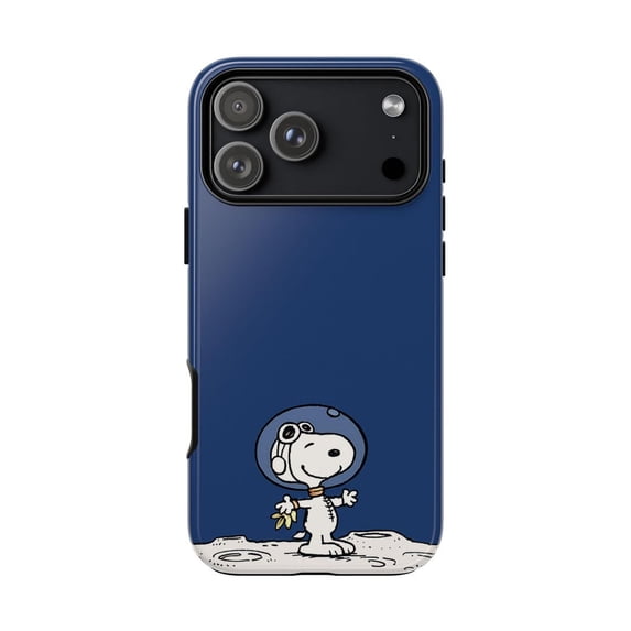Snoopy Space Tough Impact Resistant Dog Lover Gift with X1955 Phone Case Compatible with iPhone 17 16 15 14 13 12 11 Pro Max – Premium Protection