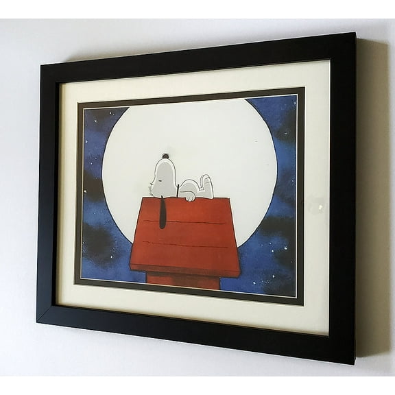 Snoopy The Dreamer Poster Framed
