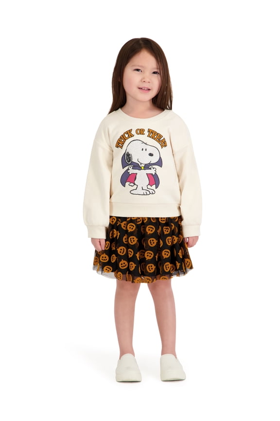 Toddler Girls 2 Piece Tutu Skirt Set, Sizes 12M-5T