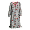 thumbnail image 1 of Snoopy Toddler Girls Long Sleeve Character Sleep Gown Pajama, Sizes 2T-5T, 1 of 6