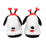 GROUND UP Snoopy Toddler & Kids Girls 3D Scuff Slipper