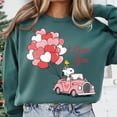 thumbnail image 1 of Snoopy Valentine, Cute Valentine’s Day Shirt Design, Happy Valentine’s Day PNG, Gift for Her, Gift for Him, Valentine Sweatshirt, 1 of 5