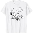 thumbnail image 1 of Snoopy & Woodstock Camping Tee – Peanuts-Inspired S’mores Graphic T-Shirt, 1 of 4
