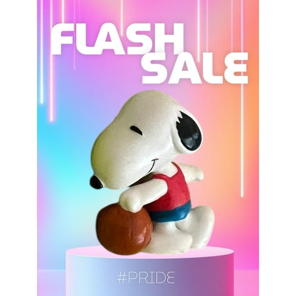 Snoopy & Woodstock Valentines Easter Christmas Figure Figurine 4 Cake Topper