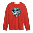 thumbnail image 1 of Peanuts - Snoopy and Friends Skiing - Toddler And Youth Long Sleeve Graphic T-Shirt, 1 of 6
