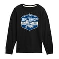 thumbnail image 1 of Snoopy and Woodstock Ski Shop - Toddler And Youth Long Sleeve Graphic T-Shirt, 1 of 6