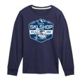 thumbnail image 1 of Snoopy and Woodstock Ski Shop - Toddler And Youth Long Sleeve Graphic T-Shirt, 1 of 6