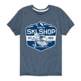 thumbnail image 1 of Snoopy and Woodstock Ski Shop - Toddler And Youth Short Sleeve Graphic T-Shirt, 1 of 6