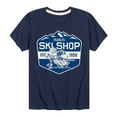 thumbnail image 1 of Snoopy and Woodstock Ski Shop - Toddler And Youth Short Sleeve Graphic T-Shirt, 1 of 6