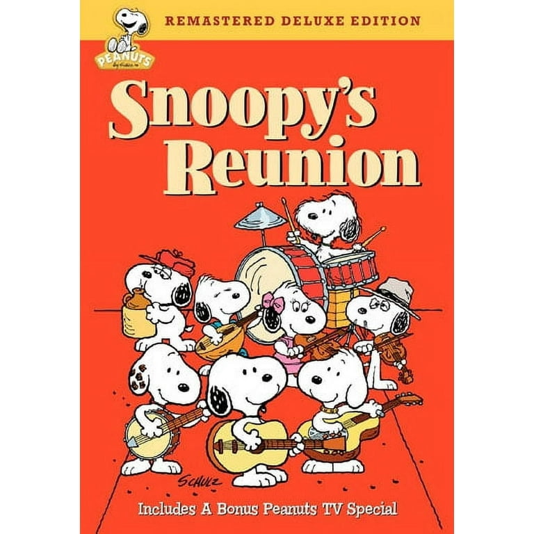 SDS Snoopy's Reunion Deluxe Edition DVD Family Animation with