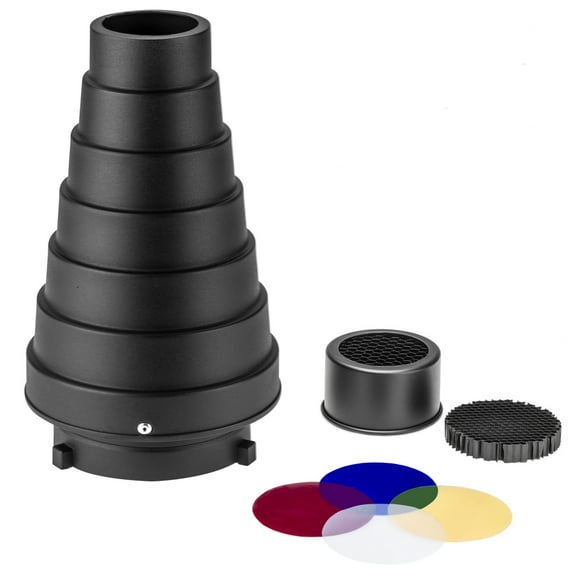Flashpoint Snoot Kit for Bowens Mount Strobes