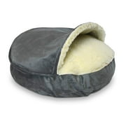Snoozer Cozy Cave Large Orthopedic Dog Bed with Machine-Washable Cover, Microsuede