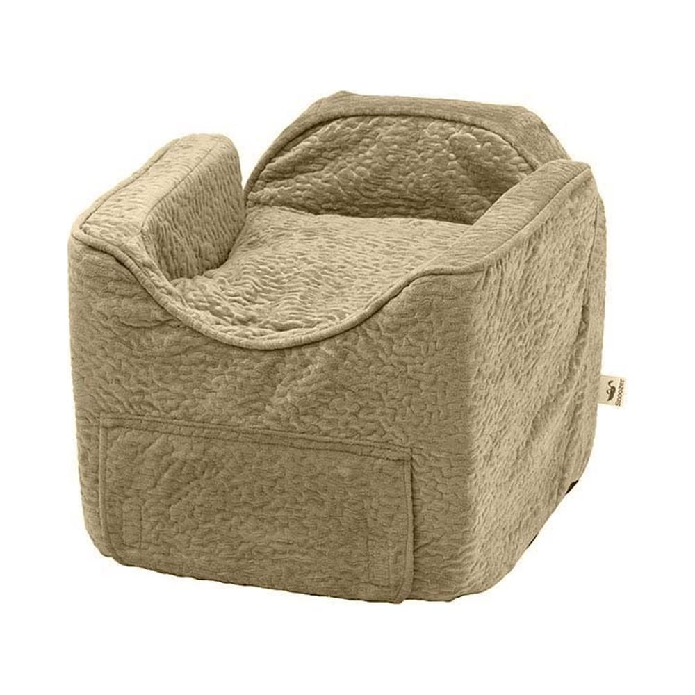 Snoozer Lookout II Dog Car Seat with Storage Tray, Medium, Piston Sand