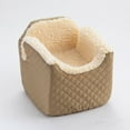 thumbnail image 1 of Snoozer Luxury Lookout I Dog Car Seat, Small, Khaki, 1 of 8