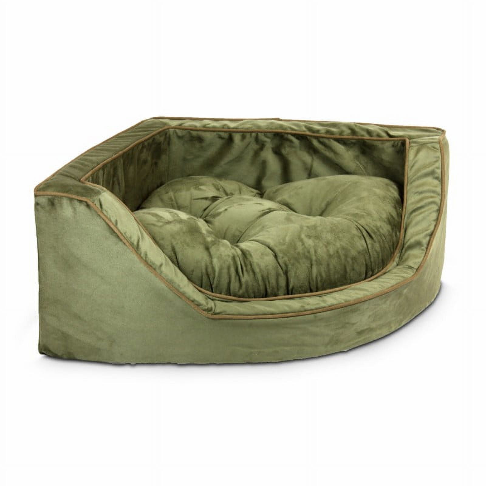 Overstuffed dog bed hot sale