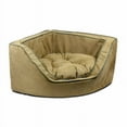 thumbnail image 1 of Snoozer Luxury Overstuffed Corner Dog Bed, 1 of 2