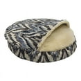 thumbnail image 1 of Snoozer Orthopedic Cozy Cave Dog Bed, Large, Tempest Indigo, Hooded Orthopedic Dog Bed, 1 of 5