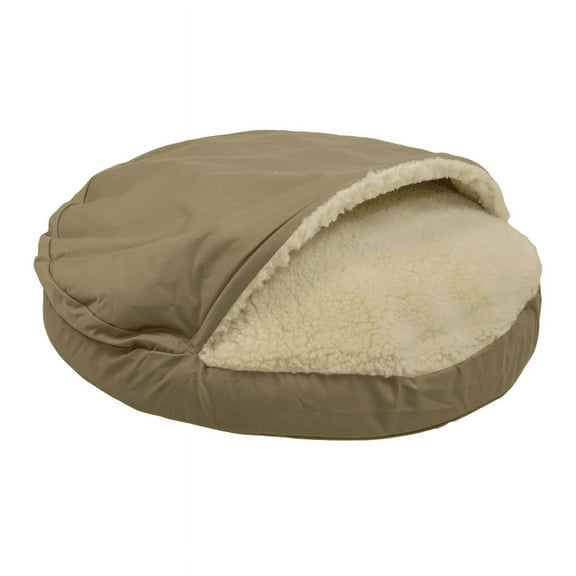 Snoozer Orthopedic Cozy Cave Large Pet Bed with Machine Washable Cover, Solid
