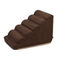 thumbnail image 1 of Snoozer Scalloped High-Density Foam 30" Long Pet Ramp, Micro-Suede, 100 lb Limit, 1 of 2