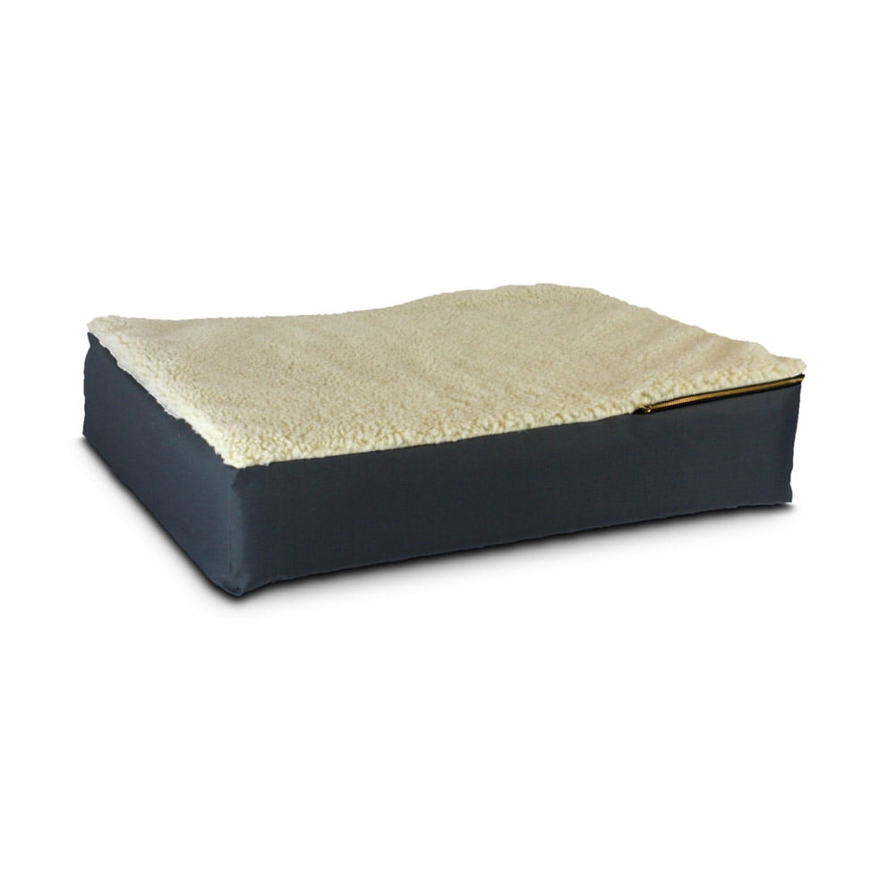 X-Large Gunmetal Waterproof Orthopedic Outdoor Dog Bed