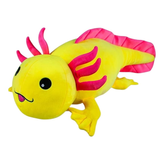 Snoozimals, Snoozimals Lulu the Yellow Axolotl 20in Plush