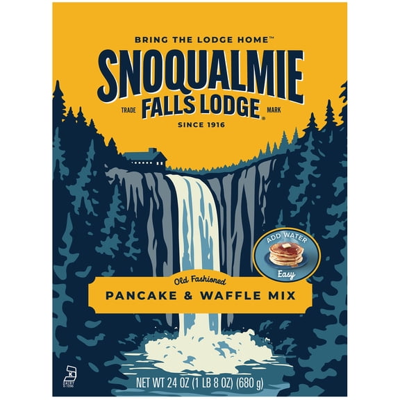 Snoqualmie Falls Old Fashioned Pancake & Waffle, 24 oz