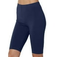 thumbnail image 1 of Snorda Bikers Shorts for Women Solid Color Lightweight Stretchy Comfortable Shorts for Summer Ladies Casual Yoga Workout Running Leggings Shorts Pants, 1 of 5