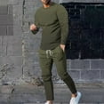 thumbnail image 1 of Snorda Sweatsuits for Men Gradient Print Sport Sweatsuit Long Sleeve Sweatshirts Drawstring Pant Mens Casual Comfy Jogging 2 Piece Outfits, 1 of 7