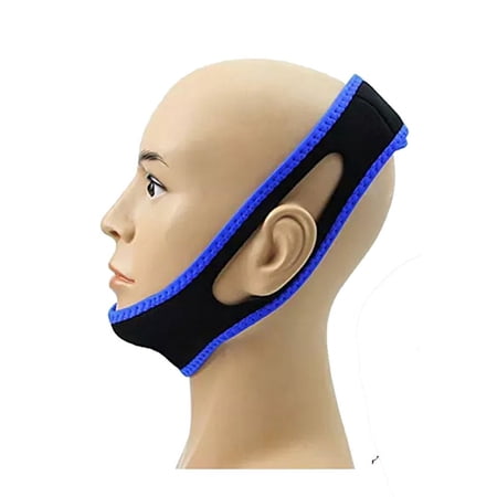 Snore Relief Chin Strap Belt - Sleep Apnea TMJ Support Solution - Sleeping Disorder Snoring Device - 5 Star Super Deals