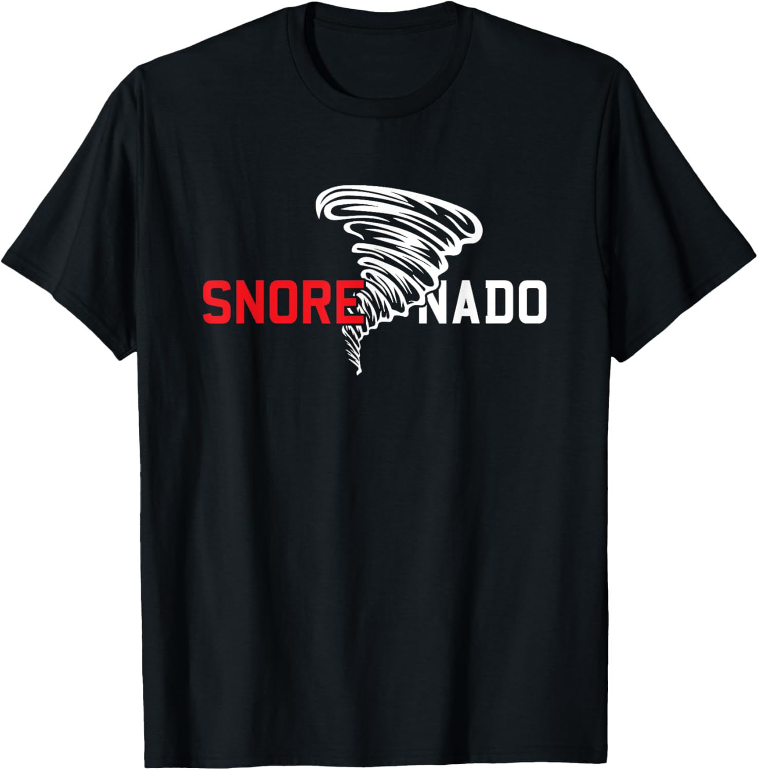 Snorenado Tornado Snore Snoring Sleeping Dreaming Night TShirt