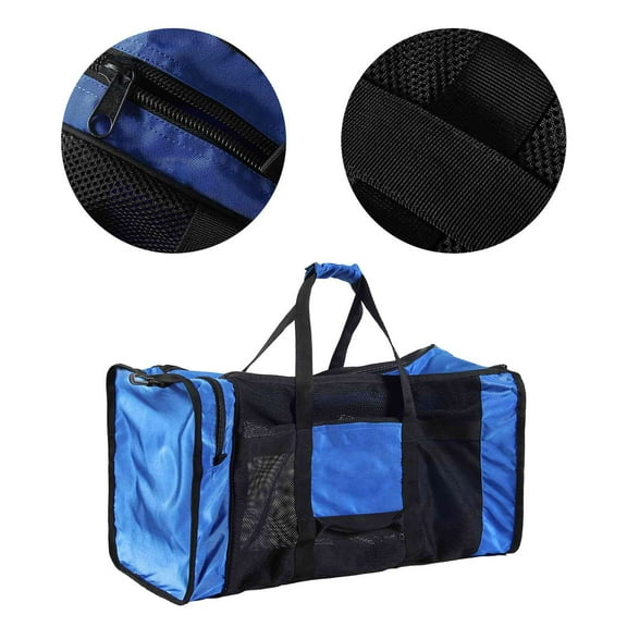 Snorkel 100L Mesh Duffle Gear Bag For  Diving Snorkeling Swimming Beach And Sports Equipment