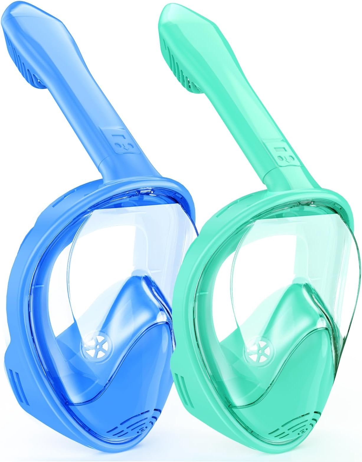 Snorkel Mask Full , Snorkeling Gear for 2-14 with Camera Mount, 180 ...