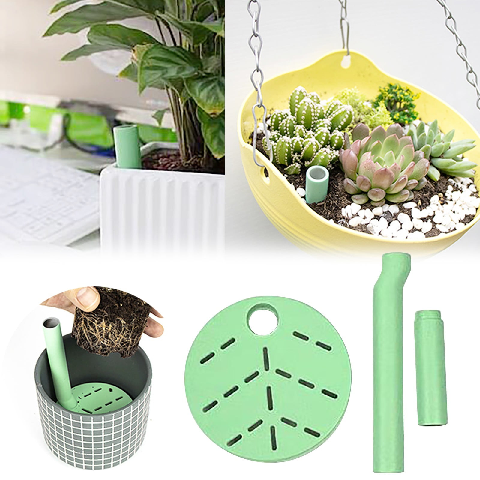 Snorkel Potted Flowerpot Flowers And Grass Respirator Garden Irrigation