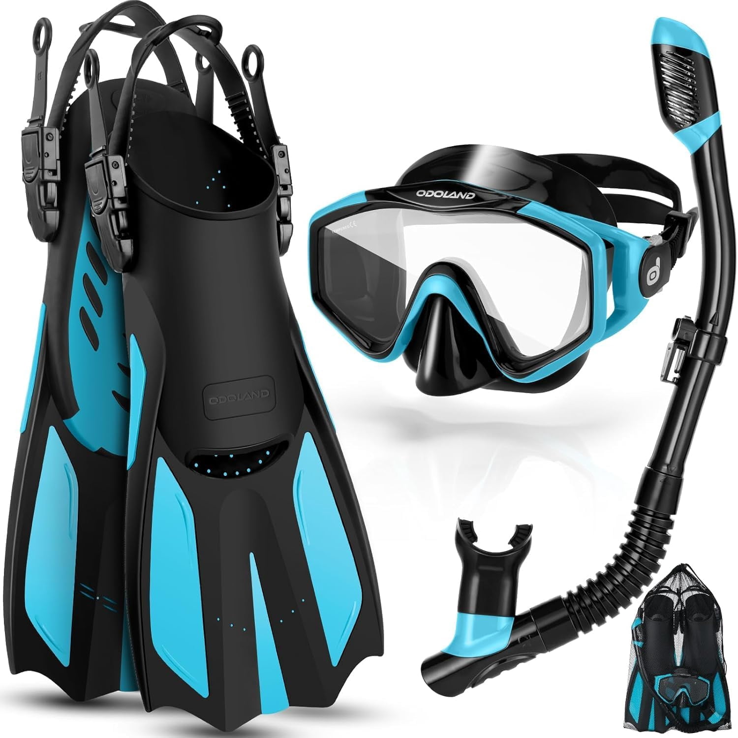 Snorkeling Gear For Adults With Fins Scuba Diving Gear Adult - View #3