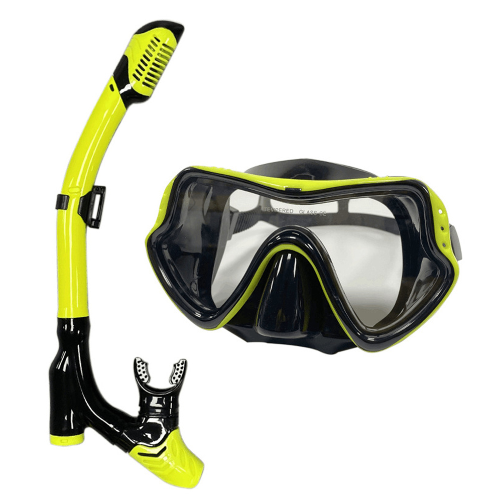 Snorkel Set Snorkeling Set with Snorkel and Goggles，Waterproof Diving ...