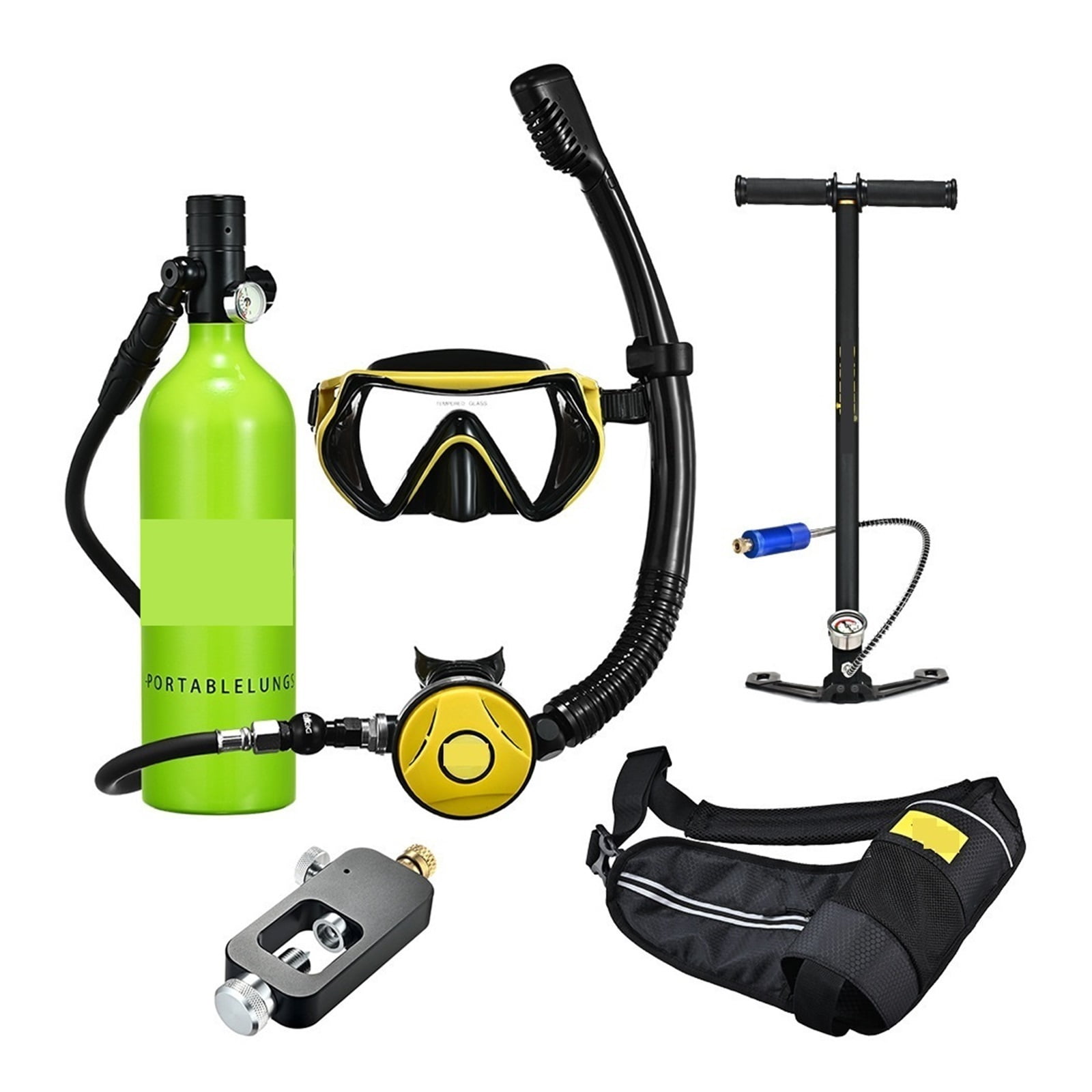 Appareil Respiratoire Sous-Marin GOYOJO - Autonomie 4-6h / 12 Mètres - Portable