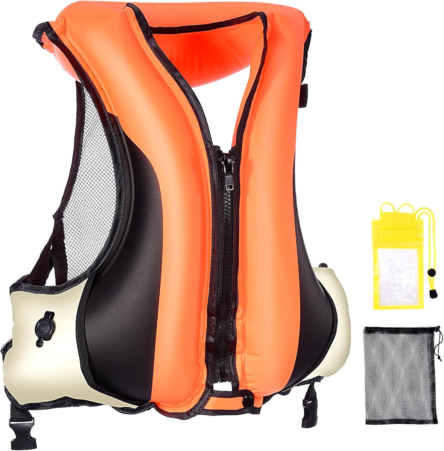 Snorkel Vest for Adults/Teens, Inflatable Snorkeling Vest for Men  display picture 1