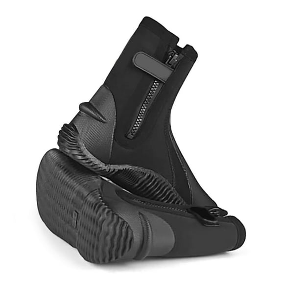 Snorkeling 5mm Neoprene Dive Boots Wetsuit Boots With Side Zipper For Men And Women Snorkeling Diving