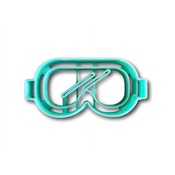 Snorkeling Goggles Cookie Cutter (3 inches)- Fast Shipping - Sharp Edges - Exceptional Quality