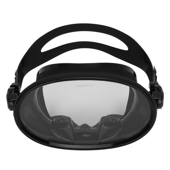 Snorkeling Goggles, Oval Non Fog Snorkeling Gear Adjustable Headband Tempered Glass With Nose Clip For Water Sports