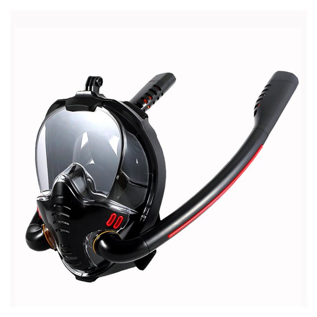 Snorkeling Mask Adult Underwater Anti Fog Full Face Diving Mask Snorkel ...