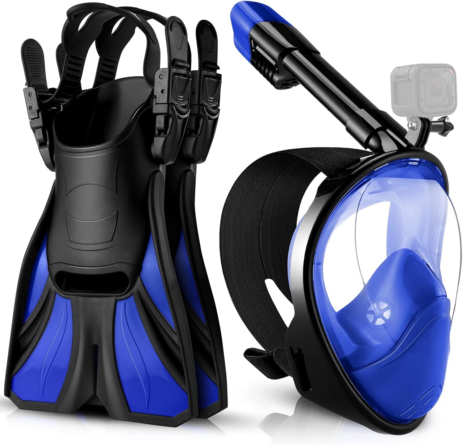 Snorkeling Packages, Full Face Snorkel Mask for Adults & Youth with ...