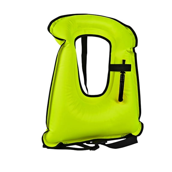 Snorkeling Vest, Inflatable Snorkeling Vest, Life Vests Snorkel Vest Adult for Snorkeling and Swimming Beginners, Load up to 220 Pound