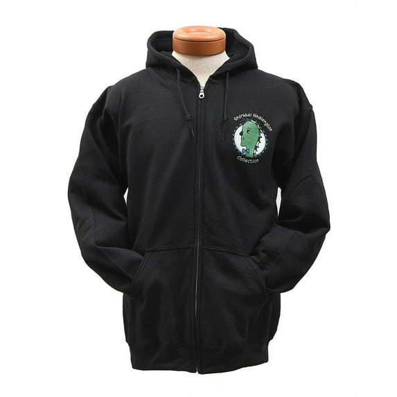 Snorkkel Adult Hoodie Zip front Medium