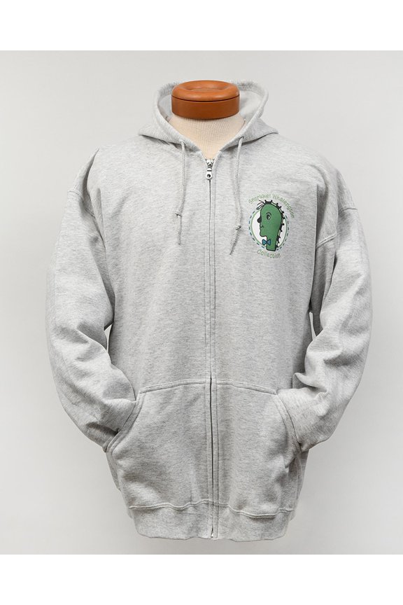 Snorkkel Hoodie zp front Medium