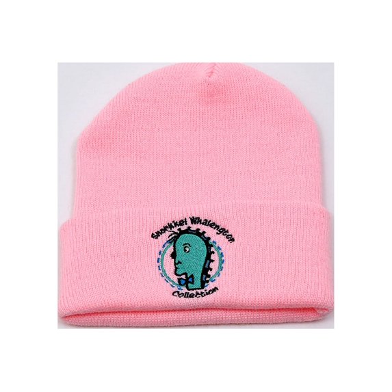 Snorkkel knit hat pink one size