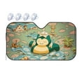 thumbnail image 1 of Snorlax Car Windshield Sun Shade Sunshade for Car Window Car Sun Shade Windshield for Front Window Summer Sunshade for Car Window Shades S, 1 of 4