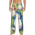 thumbnail image 1 of Mens Pajama Pants Ultra Soft Comfy Lounge Sleep Pants Print Loose Casual Bottoms Loungewear, 1 of 8